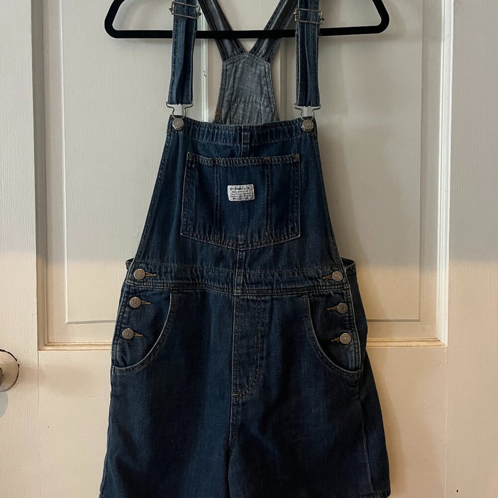 Levi's Dungarees/Overall Denim Shorts, Casual Fit (Size M)